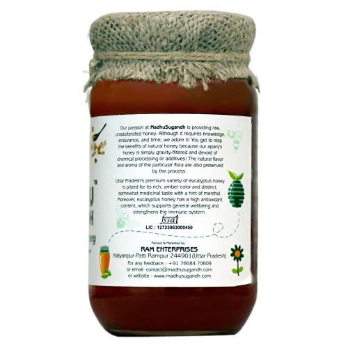 Eucalyptus (Nilgiri) Raw Honey